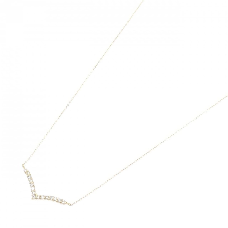 Dây chuyền kim cương K18YG 0.20CT - Hàng hiệu Chính hãng 862452