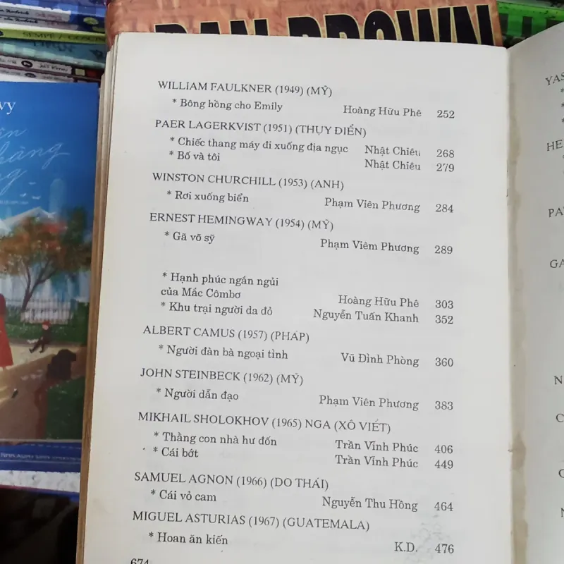 Tuyển tập truyện ngắn các tác giả đoạt giải Nobel 2 tập 795869