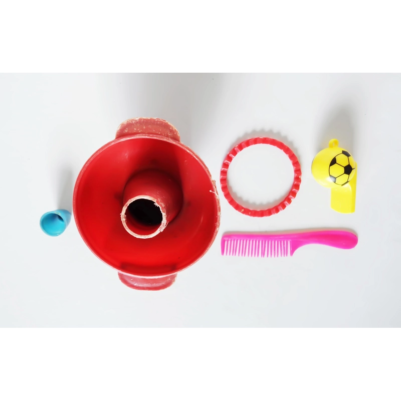 Một số món nhựa mini trong bộ chơi đồ hàng xưa phiên bản tuổi thơ 9x 461751