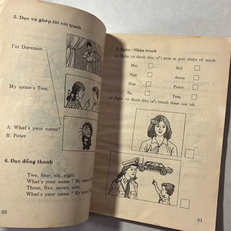 Tiếng Anh dùng cho học sinh tiểu học Phần 1 (2 cuốn) - 1997s 796985
