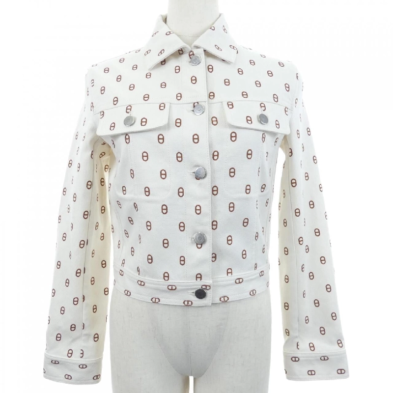 Áo khoác HERMES Chaine d'Ancre Crew de Sel 4E0215D3 - Hàng hiệu Chính hãng 820566