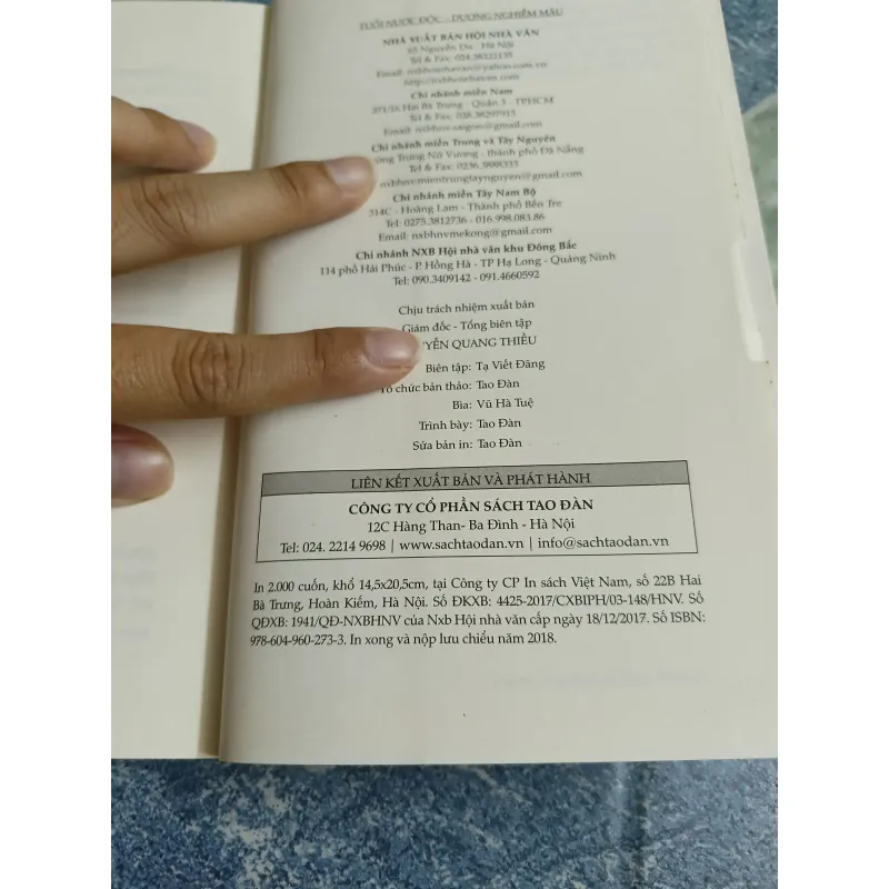 Tuổi nước độc - Dương Nghiễm Mậu 571986