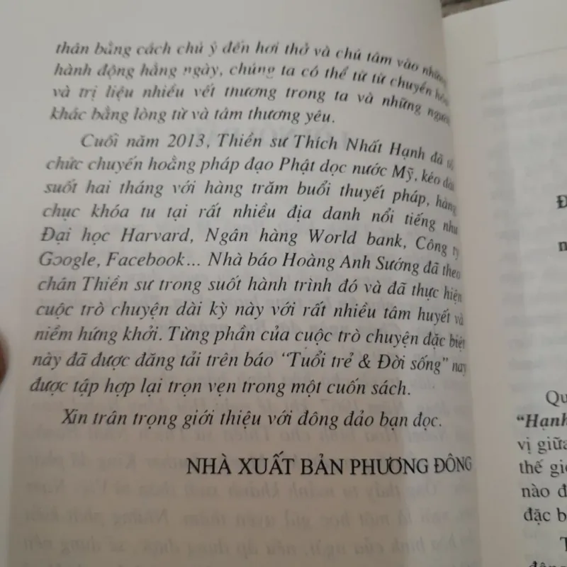 HẠNH PHÚC đích thực - Nhà báo Hoàng A Sướng trò chuyện với Thiền Sư Thích Nhất Hạnh 777066