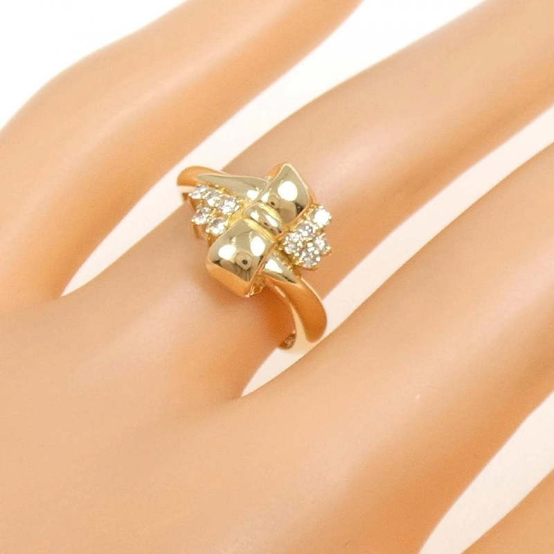 Nhẫn kim cương K18YG 0.18CT - Hàng hiệu chính hãng 853728