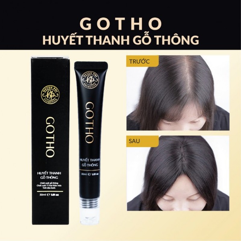 Gotho Huyết thanh gỗ thông Huyền Phi- 30ml-  kích thích mọc tóc, chống gãy rụng 147165