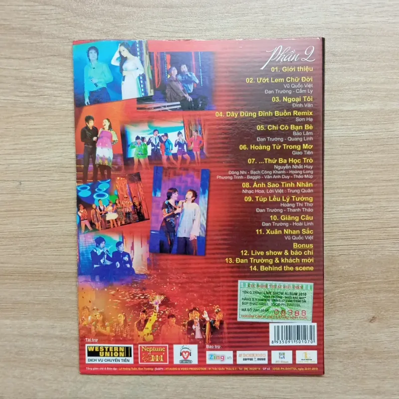 2 VCD Liveshow Đan Trường 2010 - Ngôi sao bay 926892
