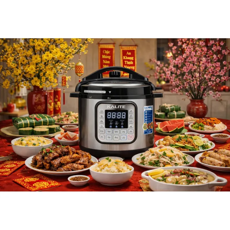 🍲 NỒI ÁP SUẤT ĐIỆN KALITE KPC5841 – ĐA CHỨC NĂNG, TIỆN LỢI MỖI NGÀY ⚡ 799263