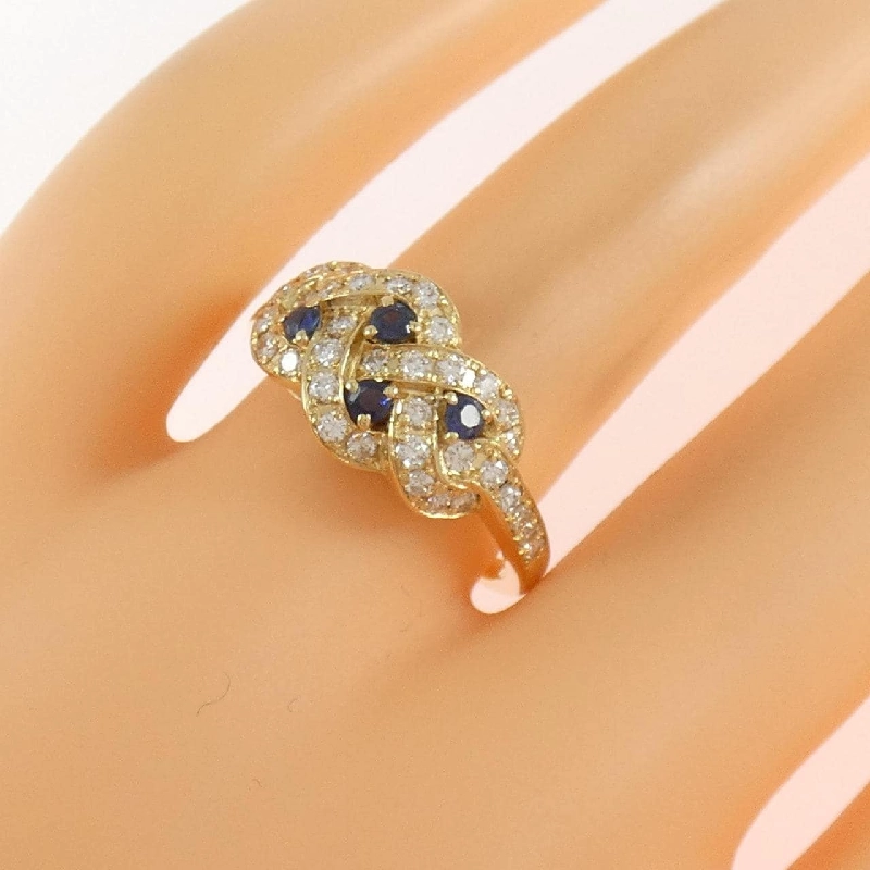 Nhẫn Sapphire 750YG - Hàng hiệu Chính hãng 852710