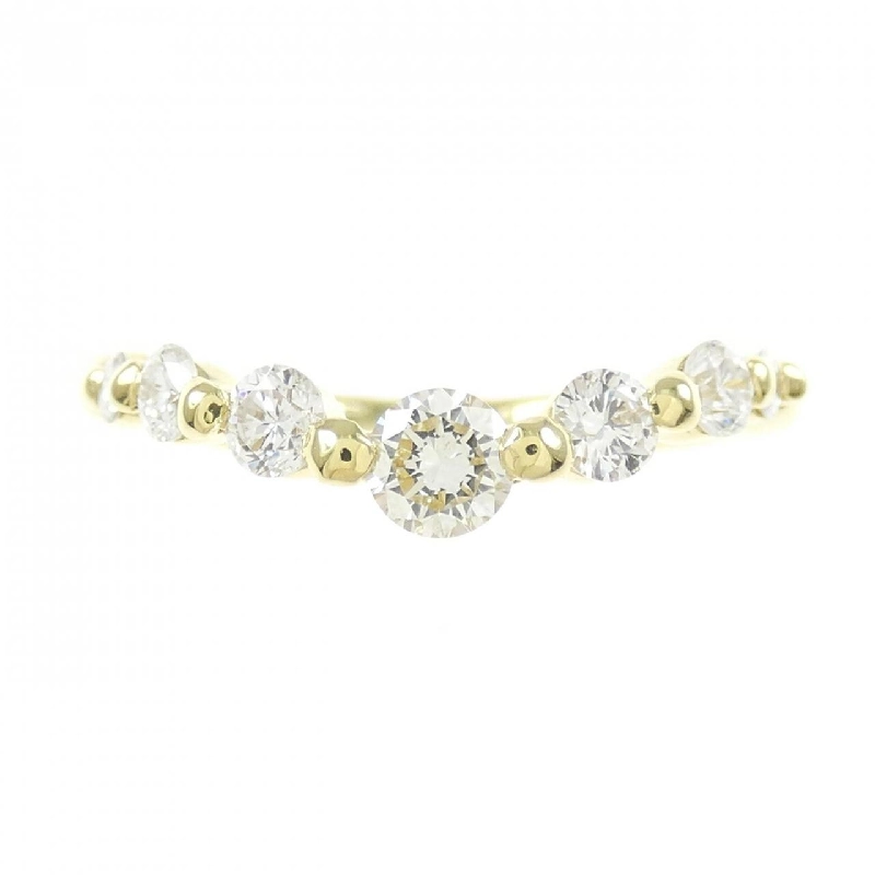 Nhẫn kim cương K18YG 0.55CT 672627