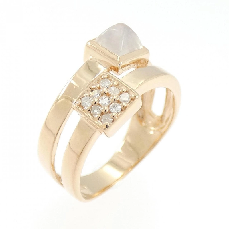 K18PG Nhẫn Đá Mặt Trăng - Hàng hiệu Chính Hãng 847523