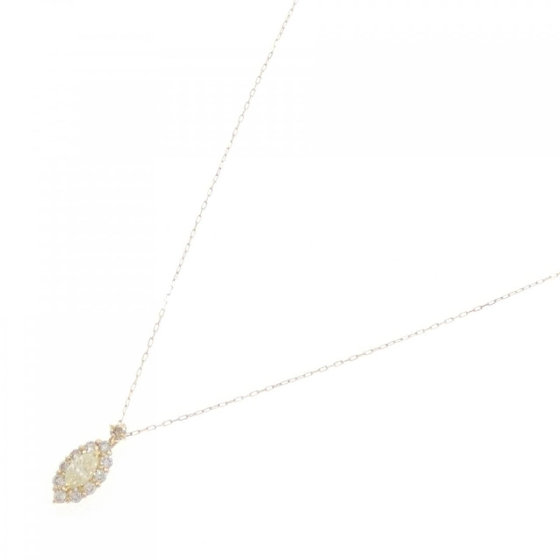 Dây chuyền kim cương K18YG 0.20CT - Hàng hiệu Chính hãng 861385