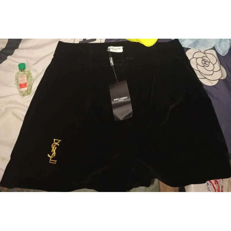 Nhung thêu logo YSL  1000420