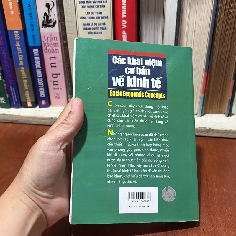 II Sách Kinh Tế: Các Khái Niệm Cơ Bản Về Kinh Tế (Sách Song Ngữ Anh Việt) - 2010 778194