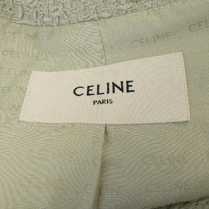 Áo khoác không cổ CELINE 633290
