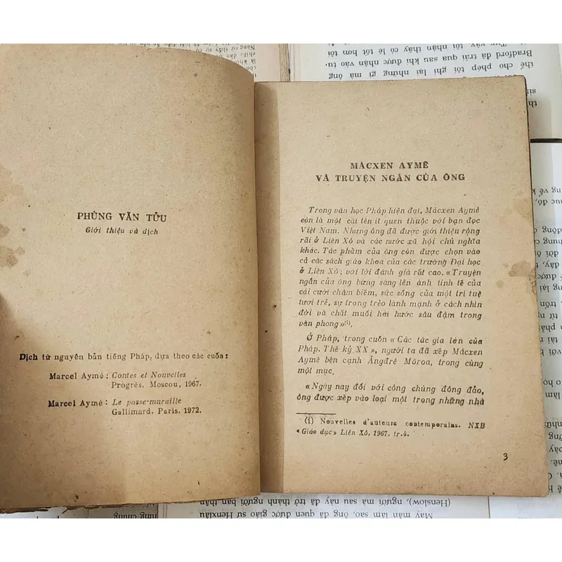 Truyện ngắn của tác giả Marcel Aymé - NGƯỜI ĐI XUYÊN TƯỜNG 711823