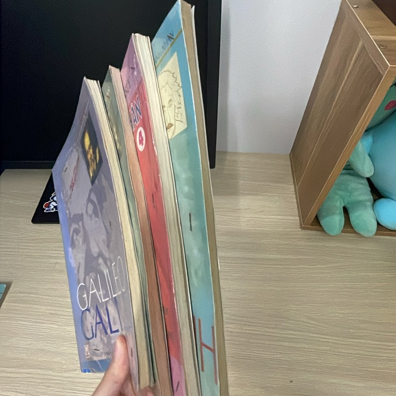 Combo 4 cuốn sách Danh nhân thế giới (có bọc sách) 178003