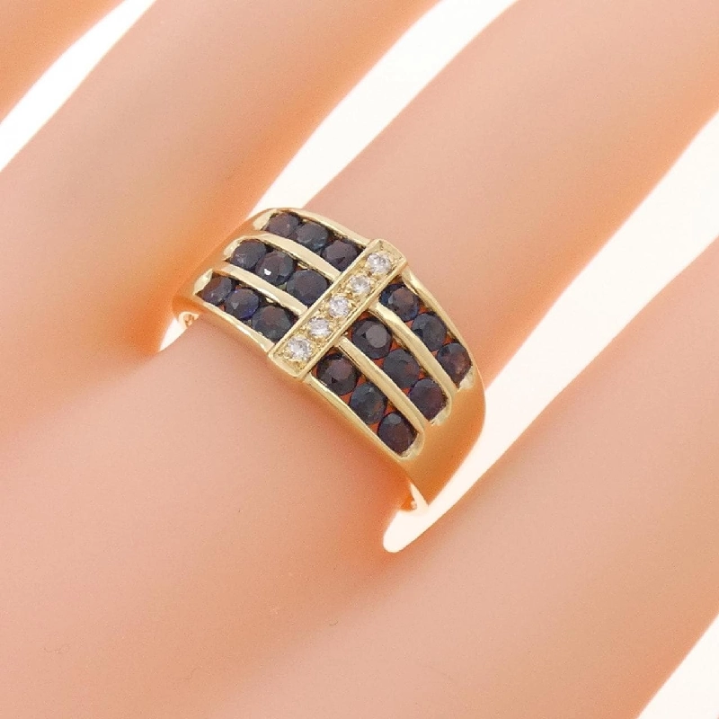 Nhẫn Sapphire 18KYG 1.47CT - Hàng hiệu Chính hãng 847433