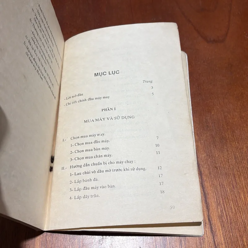 II Hướng Dẫn Sử Dụng Bảo Dưỡng Sửa Chữa Máy May Gia Đình - KS. Trần Tấn Tiếp - 1990 926879