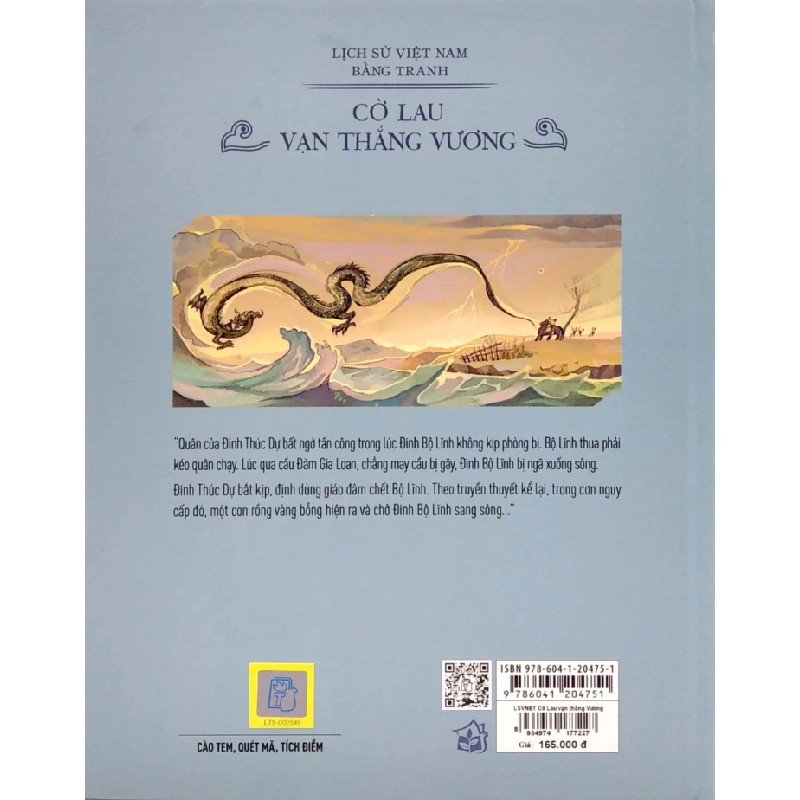 Lịch Sử Việt Nam Bằng Tranh - Cờ Lau Vạn Thắng Vương (Bìa Cứng) - Lê Văn Năm, Nguyễn Đức Hòa, Nguyễn Thùy Linh, Trần Bạch Đằng 187354