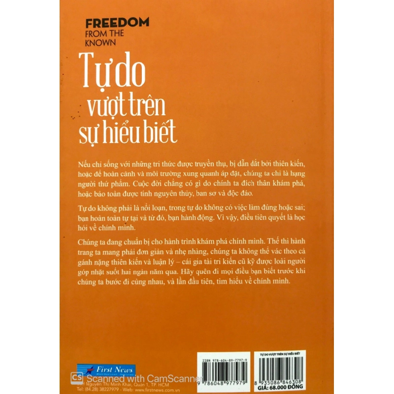 Tự Do Vượt Trên Sự Hiểu Biết - J. Krishnamurti 289504