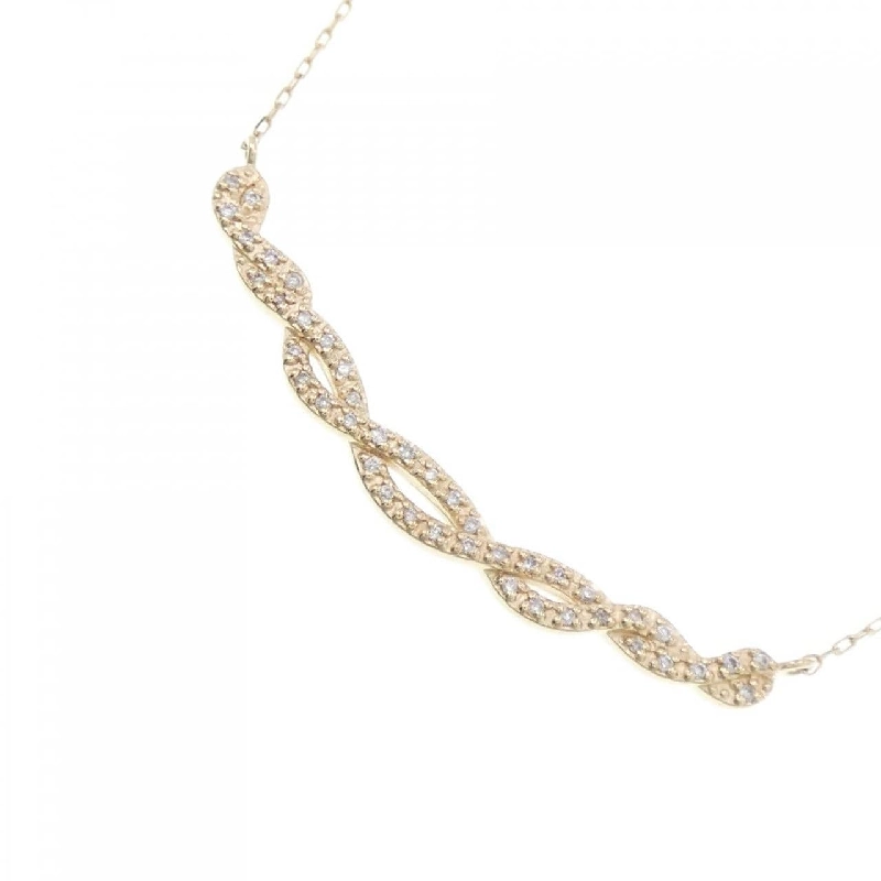 Dây chuyền kim cương K18YG 0.06CT - Hàng hiệu Chính hãng 861524