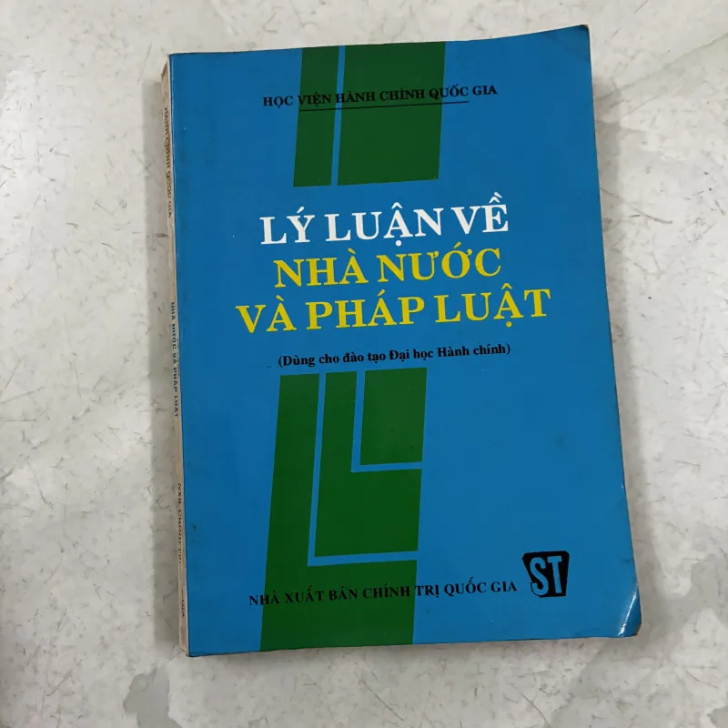 Lý luận về nhà nước và pháp luật 1010118