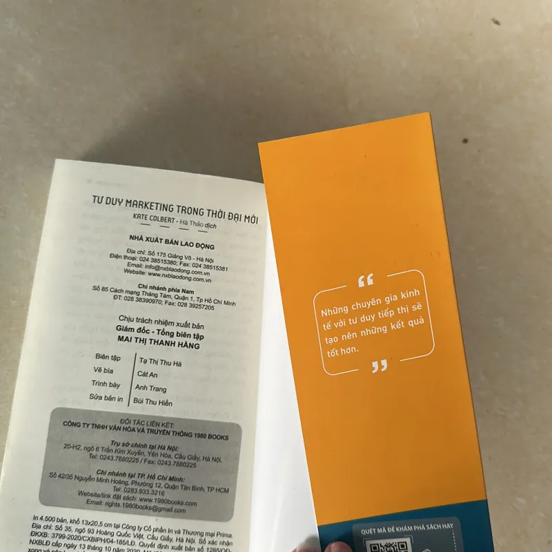 Sách “Tư Duy Marketing Trong Thời Đại Mới” 1006209