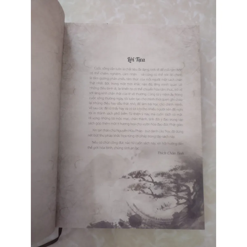 Sách: Lời hoa - Thư pháp Lão Trọc - Tác giả: Thích Chân Tính 711652