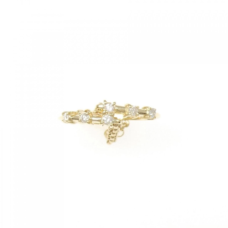 Nhẫn kim cương K18YG 0.12CT - Hàng hiệu Chính hãng 854662