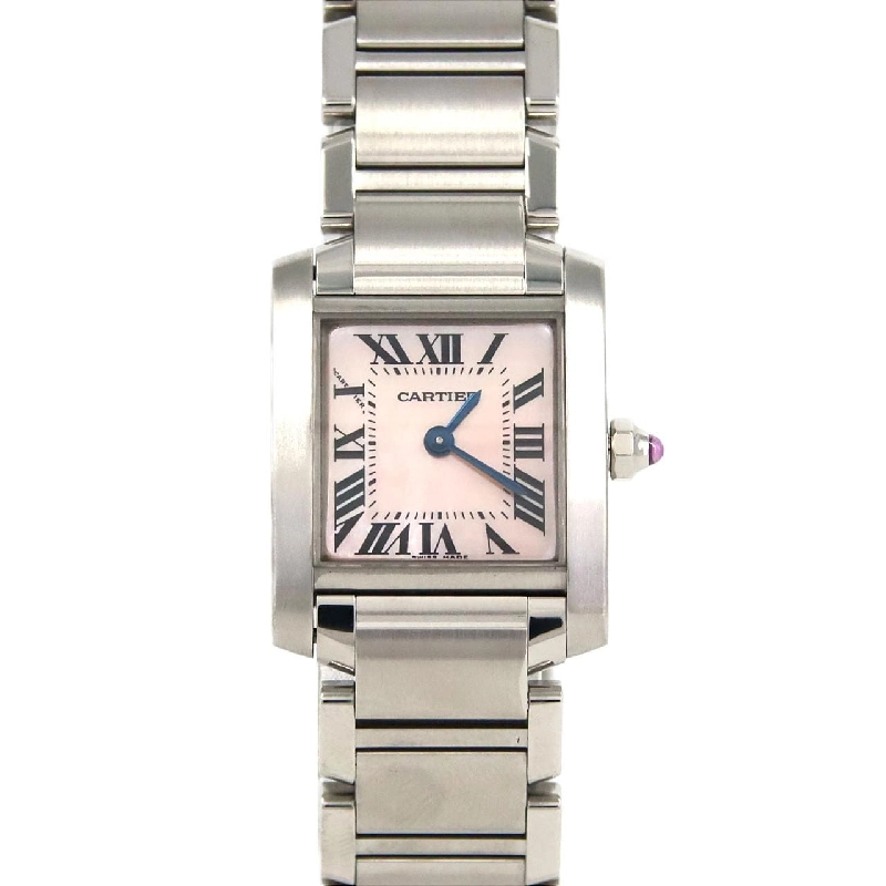 Cartier Tank Française SM W51028Q3 SS Quartz - Hàng hiệu Chính hãng 874550