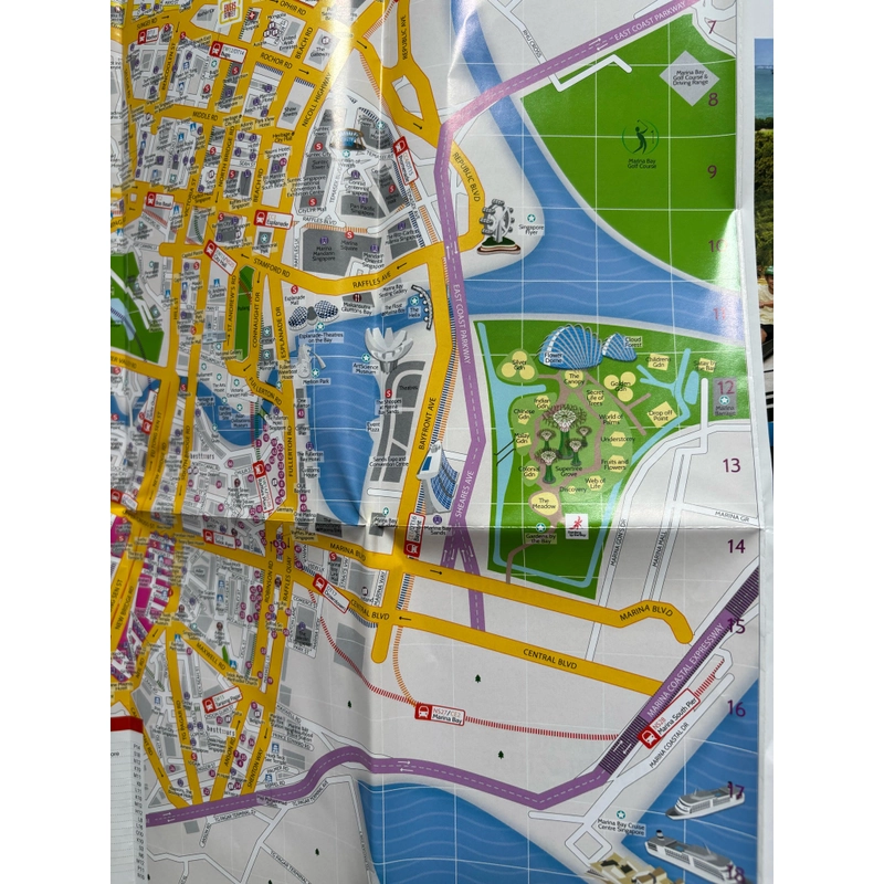 Bản đồ du lịch Singapore  502879