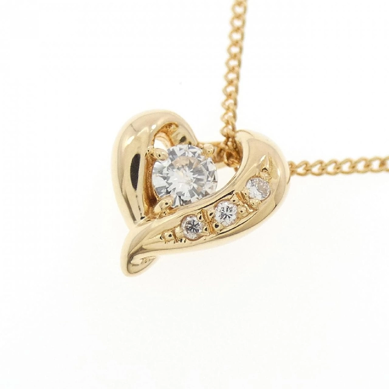 K18YG Dây chuyền kim cương 0.15CT - Hàng hiệu Chính hãng 857134