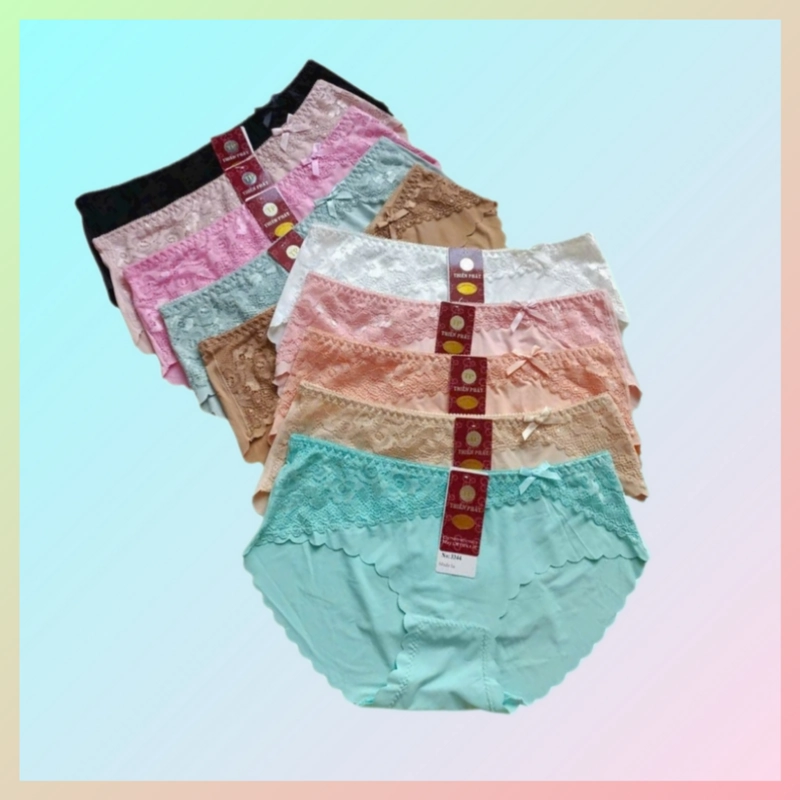 Quần lót su viền ren free size 50-60kg, hàng sản xuất tại Việt Nam 445450