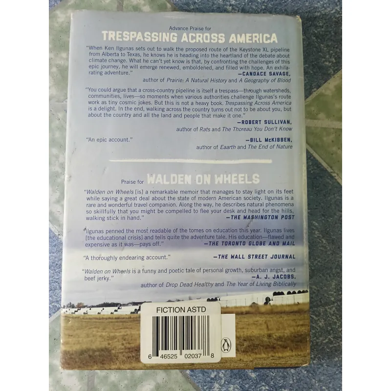 Trespassing across america - Ken Ilgunas 746663