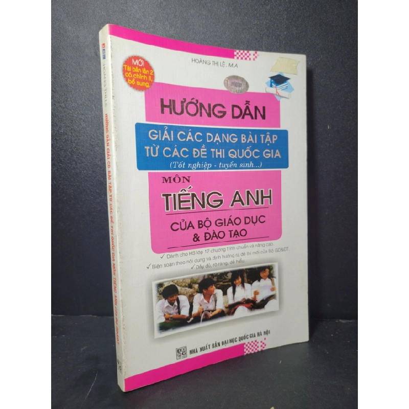 [Phiên Chợ Sách Cũ] Hướng dẫn giải CD bài tập từ các đề thi quốc gia môn tiếng anh của bộ GD&DT 2010 - Hoàng Thị Lệ 0506 466873