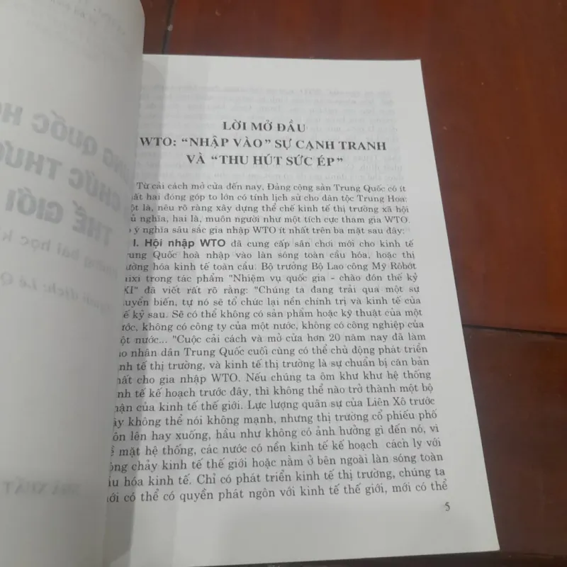 Trung Quốc hội nhập WTO - NHỮNG BÀI HỌC KINH NGHIỆM 785506