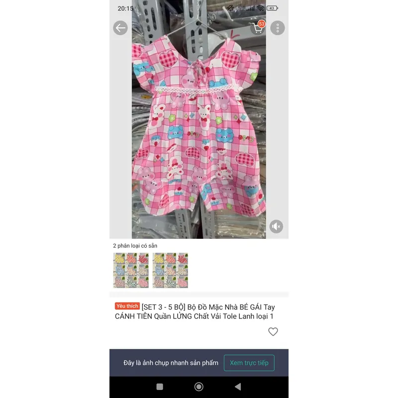 2 bộ tole lửng size 5 702851