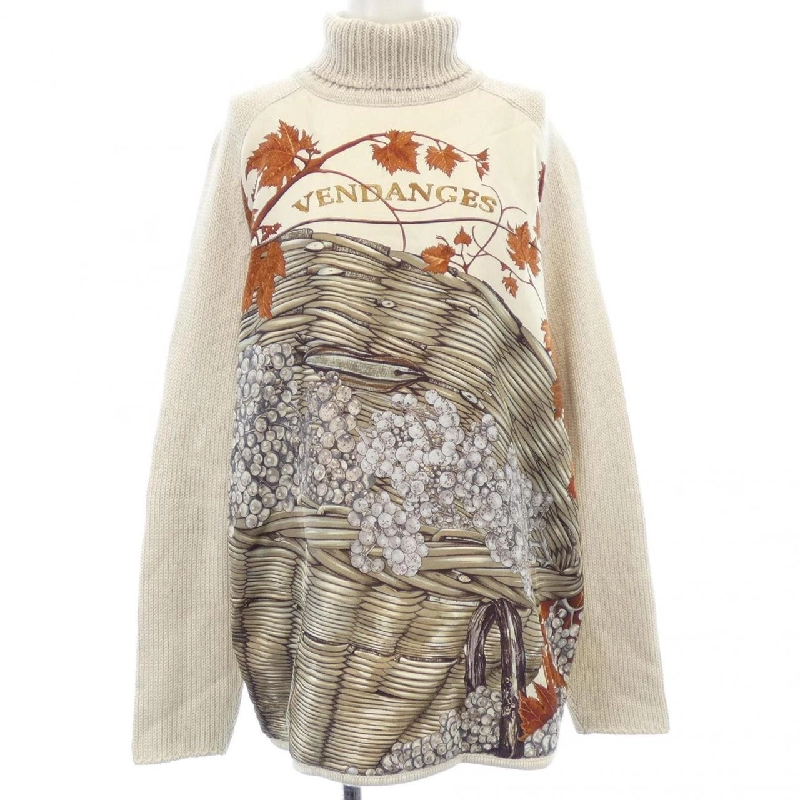 【Mã giảm giá】【Cổ điển】HERMES Áo len 647584