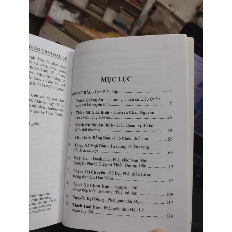 Sách: Phật giáo thời Hậu Lê - TG: Viện nghiên cứu Phật học Việt Nam (A3) 735873