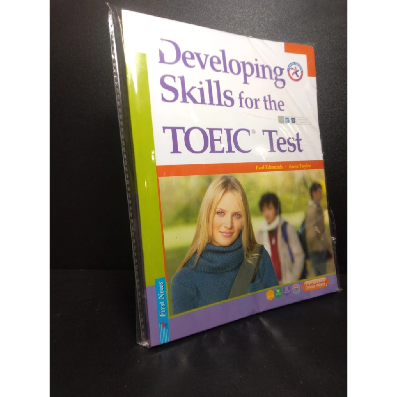Developing skills for the toeic test mới 95% bẩn nhẹ có kèm CD HPB.HCM1110 448295