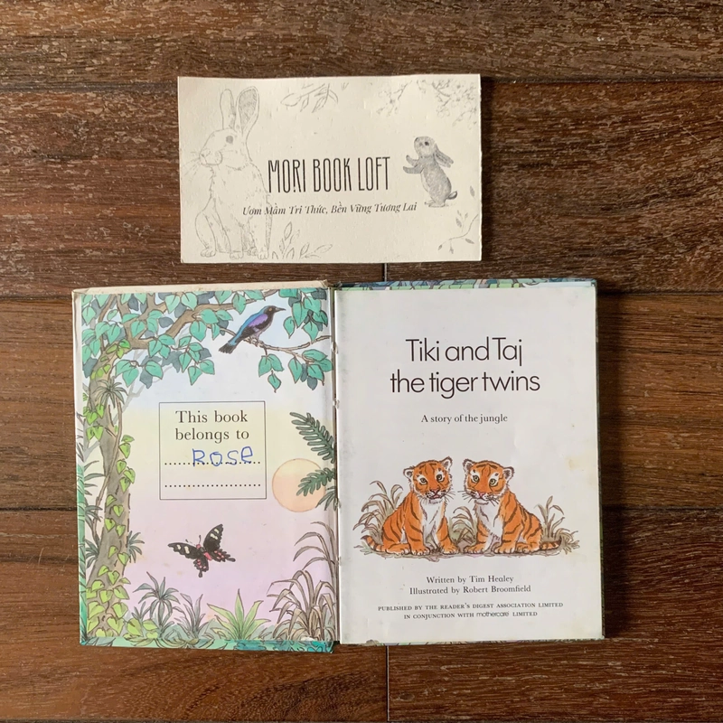 Sách ngoại văn Tiki and Taj the Tiger Twins, Used, Khổ nhỏ, Bìa cứng 498846