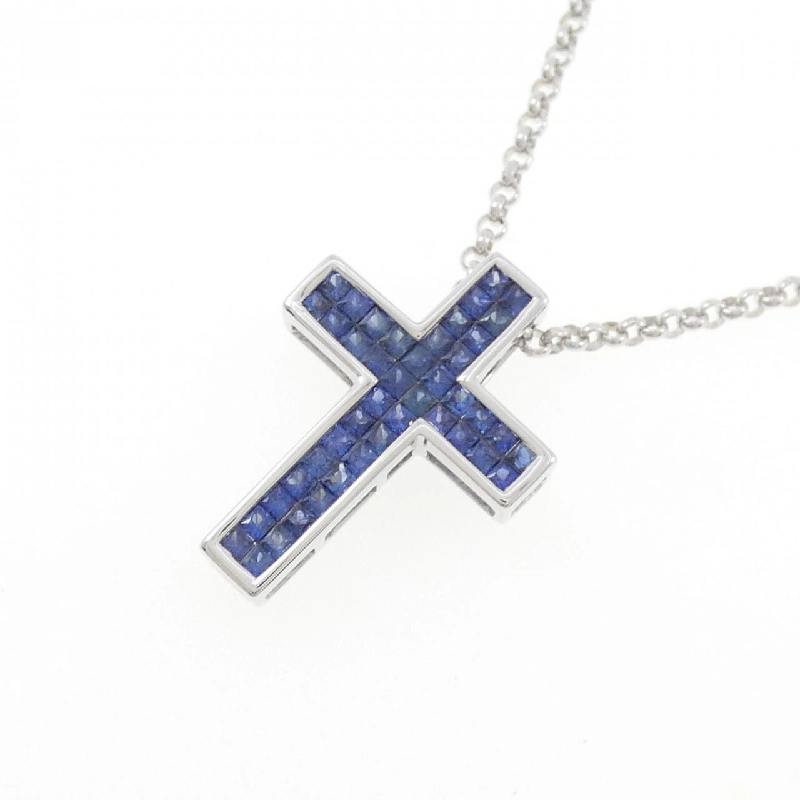 K18WG Nhẫn Đính Sapphire 0.70CT - Hàng hiệu Chính hãng 856866