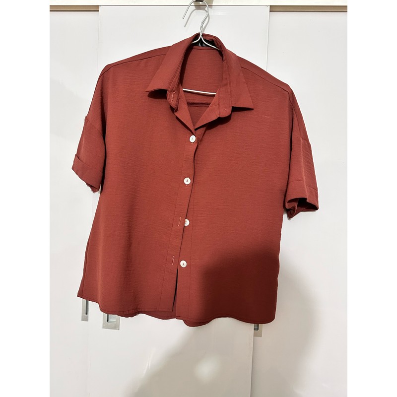Áo sơ mi ngắn tay Monotalk sz M 69337