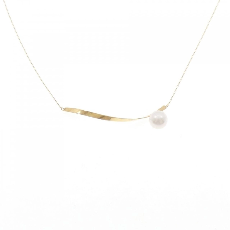 K18YG Ngọc trai Akoya Dây chuyền 7mm - Hàng hiệu Chính hãng 856449