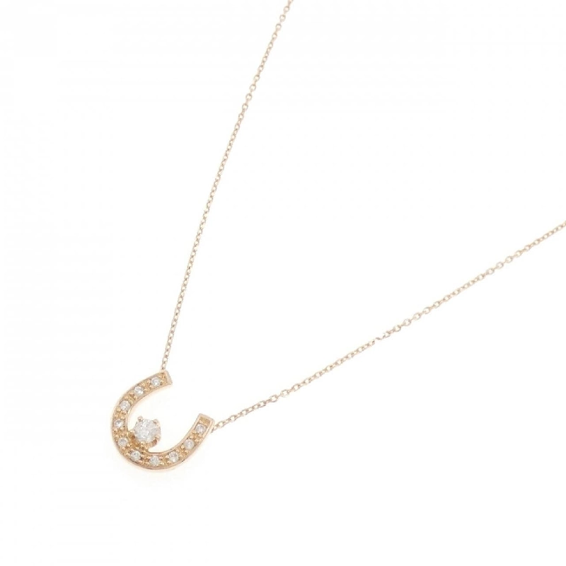 Dây chuyền kim cương 4゜C 0.116CT - Hàng hiệu Authentic 841086