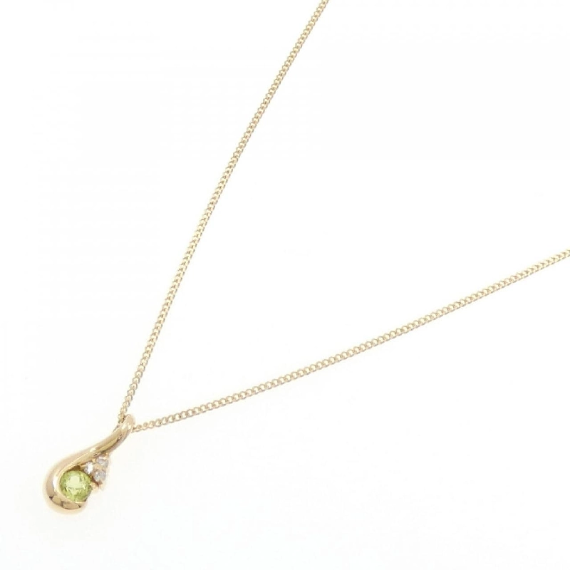 K18YG Peridot Necklace - Hàng hiệu Authentic 861488