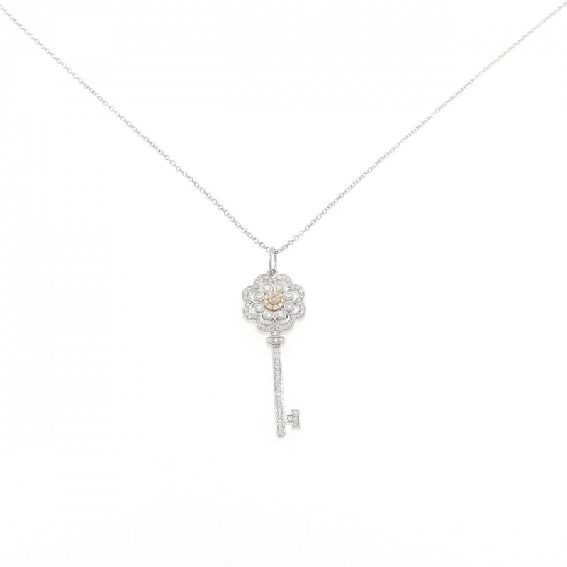 Dây chuyền chìa khóa hoa hồng Tiffany - Hàng hiệu Authentic 842280