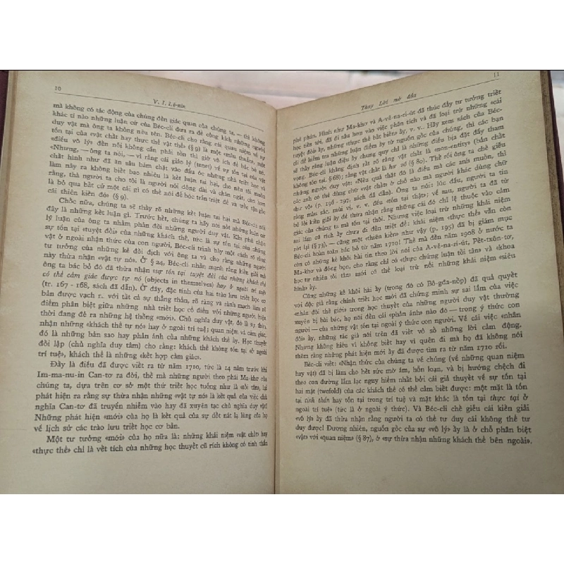 CHỦ NGHĨA DUY VẬT VÀ CHỦ NGHĨA KINH NGHIỆM PHÊ PHÁN - V.I.LÊ-NIN 161456