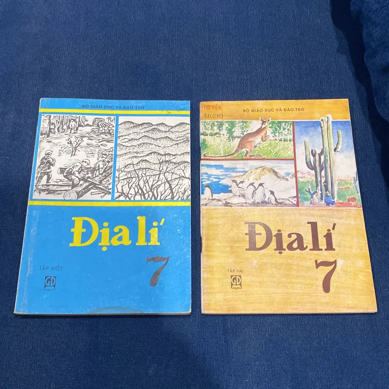 ĐỊA LÍ 7, TẬP MỘT + TẬP HAI (XB 1998) 503031