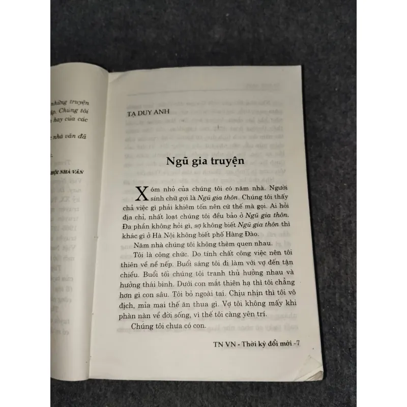 TRUYỆN NGẮN VIỆT NAM THỜI KỲ ĐỔI MỚI TẬP 6 957914